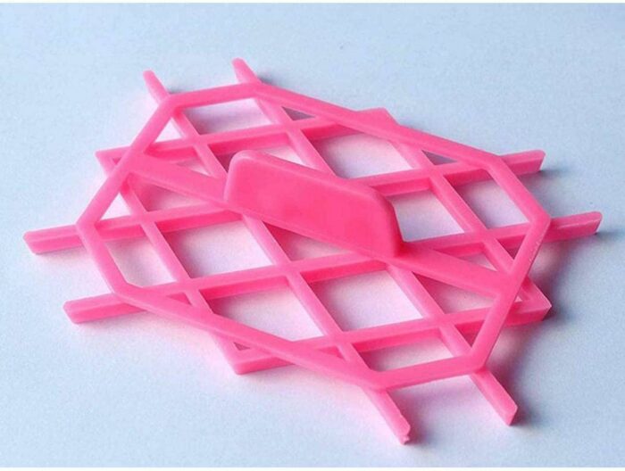Plastic Fondant Quilt Mould Embosser Pattern Gumpaste Mold Cake Decoration Tool bakeware - Image 2
