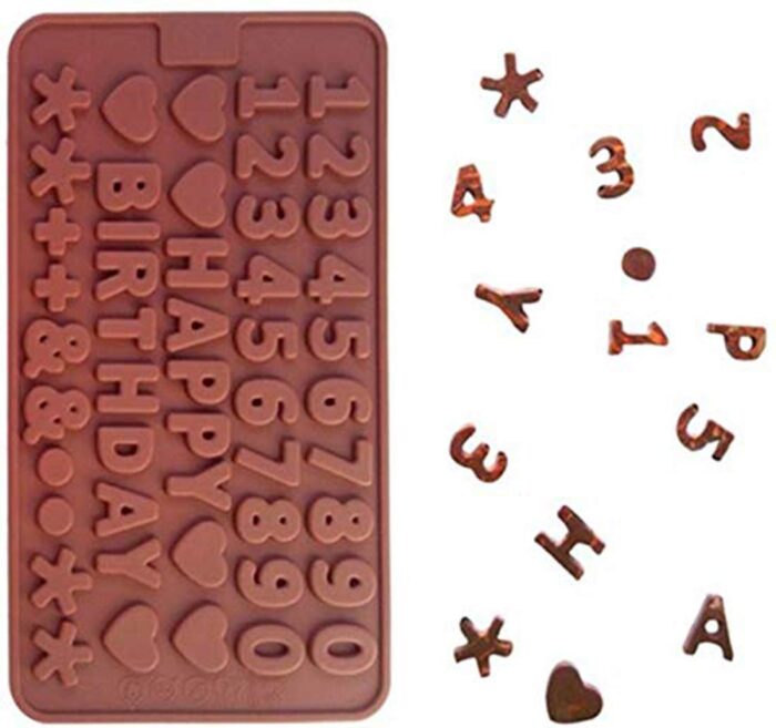 Jamboree Music Instrument Cake Tools Mold Silicone (Happy Birthday & 1 to 10)