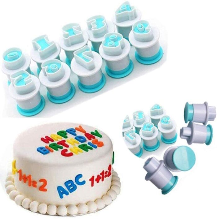 10 pcs Push Easy Mini Number Cookie Cutter Fondant Cutters - Image 5