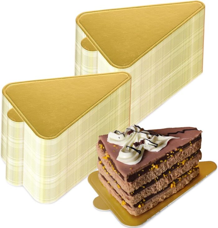 Pastry Board 50 Count (Gold, Triangle)