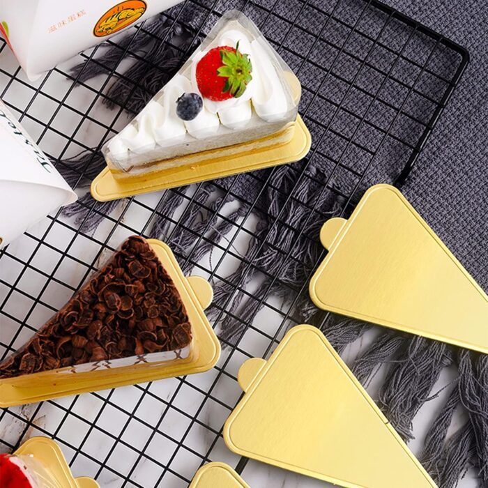 Pastry Board 50 Count (Gold, Triangle) - Image 3