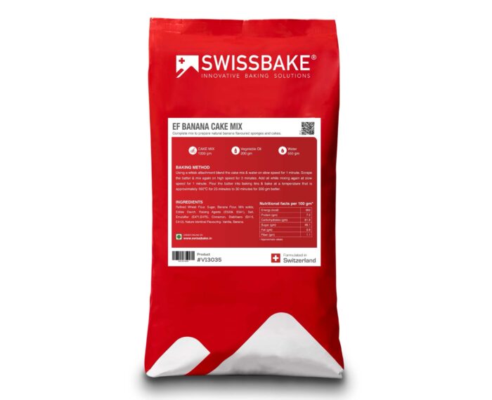 SWISSBAKE - EGG FREE BANANA CAKE MIX 1kg